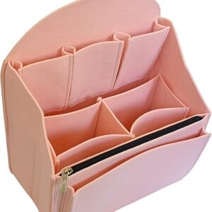 Felt Backpack Organizer Insert,Purse Organizer for Men Women Backpack PINK
